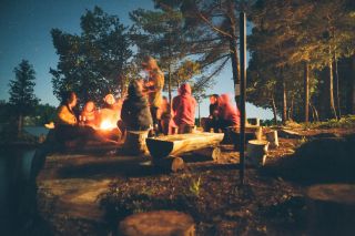 Meadow Fields Campsite panoramic view