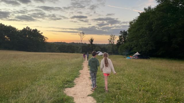 Sunnyside Pop Up camping